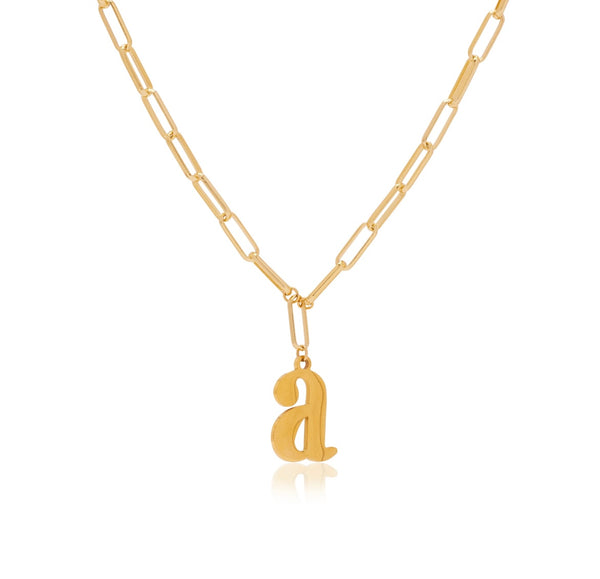 Lowercase Letter Necklace