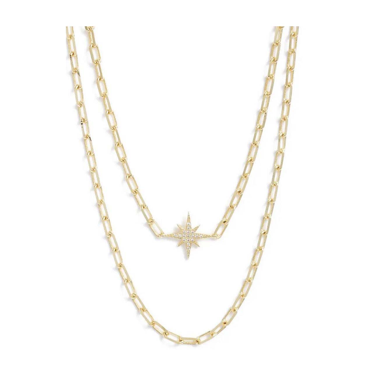 Starburst Layered Necklace